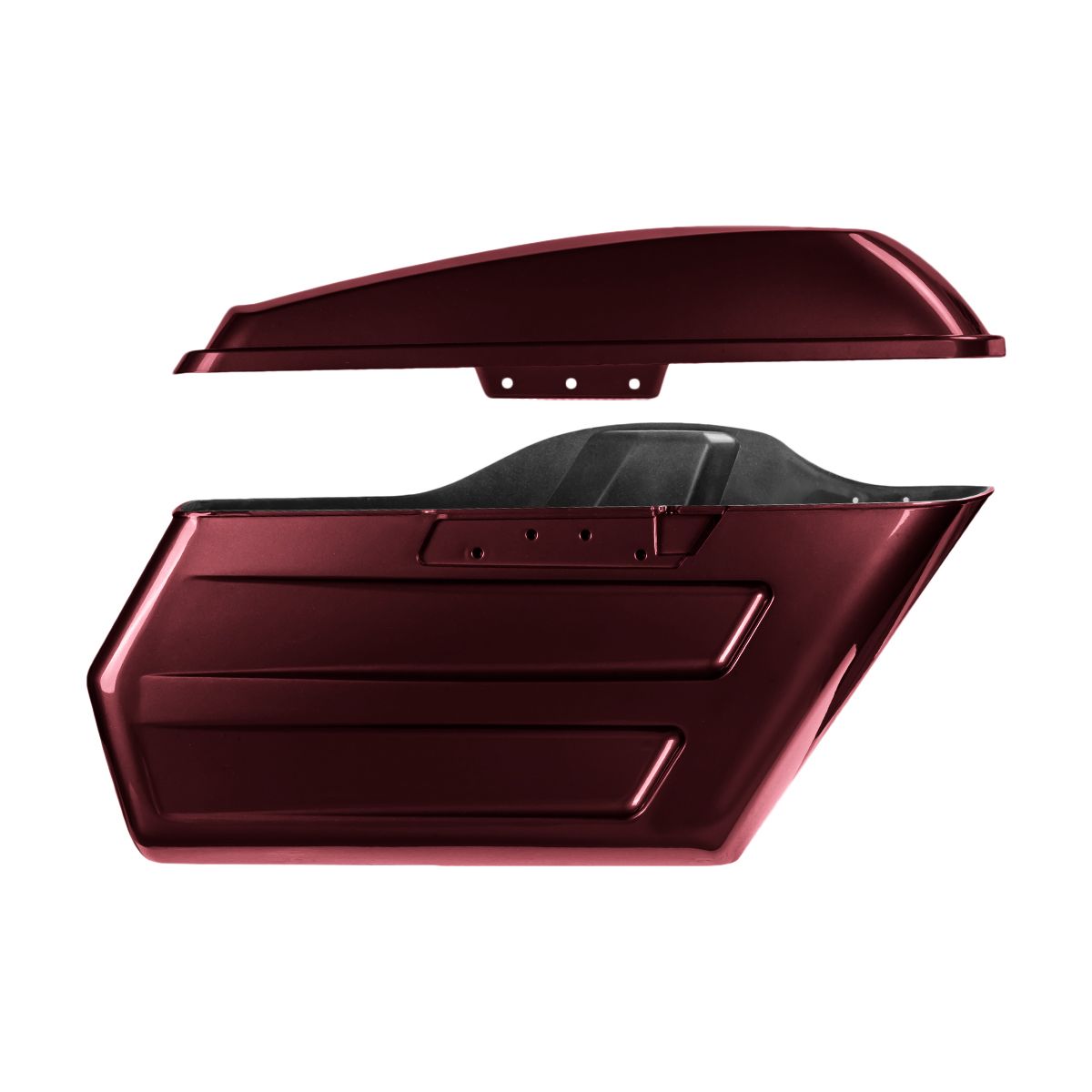 Hogworkz Color Matched Chopped Hardline Saddlebags for Harley® Touring '14-'23
