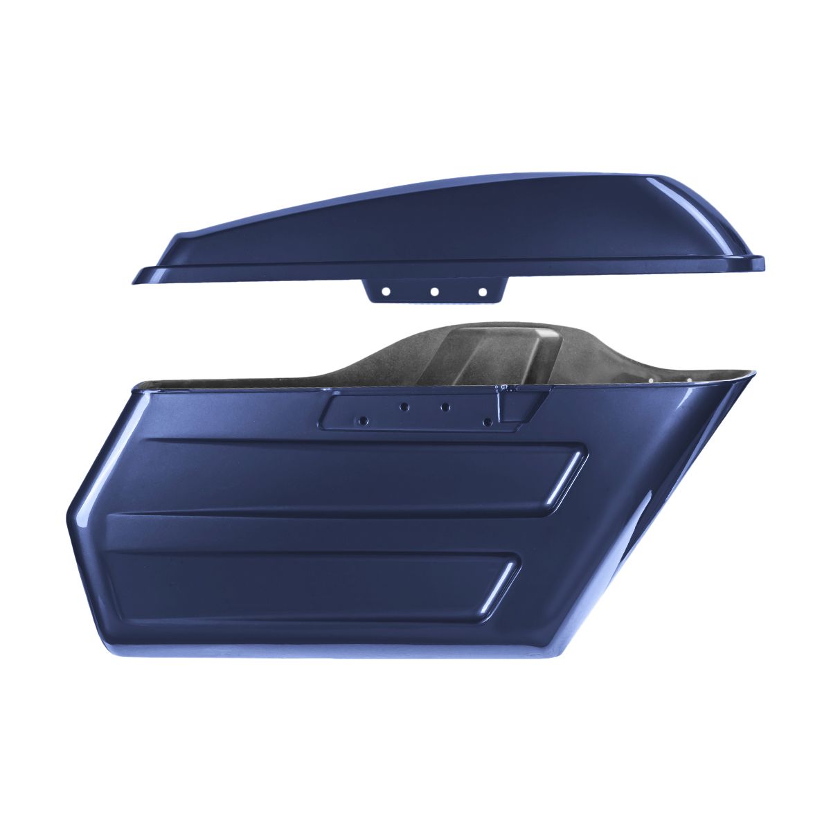 Hogworkz Color Matched Chopped Hardline Saddlebags for Harley® Touring '14-'23