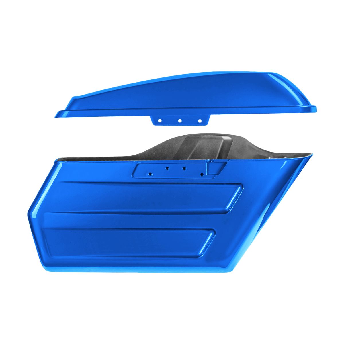 Hogworkz Color Matched Chopped Hardline Saddlebags for Harley® Touring '14-'23