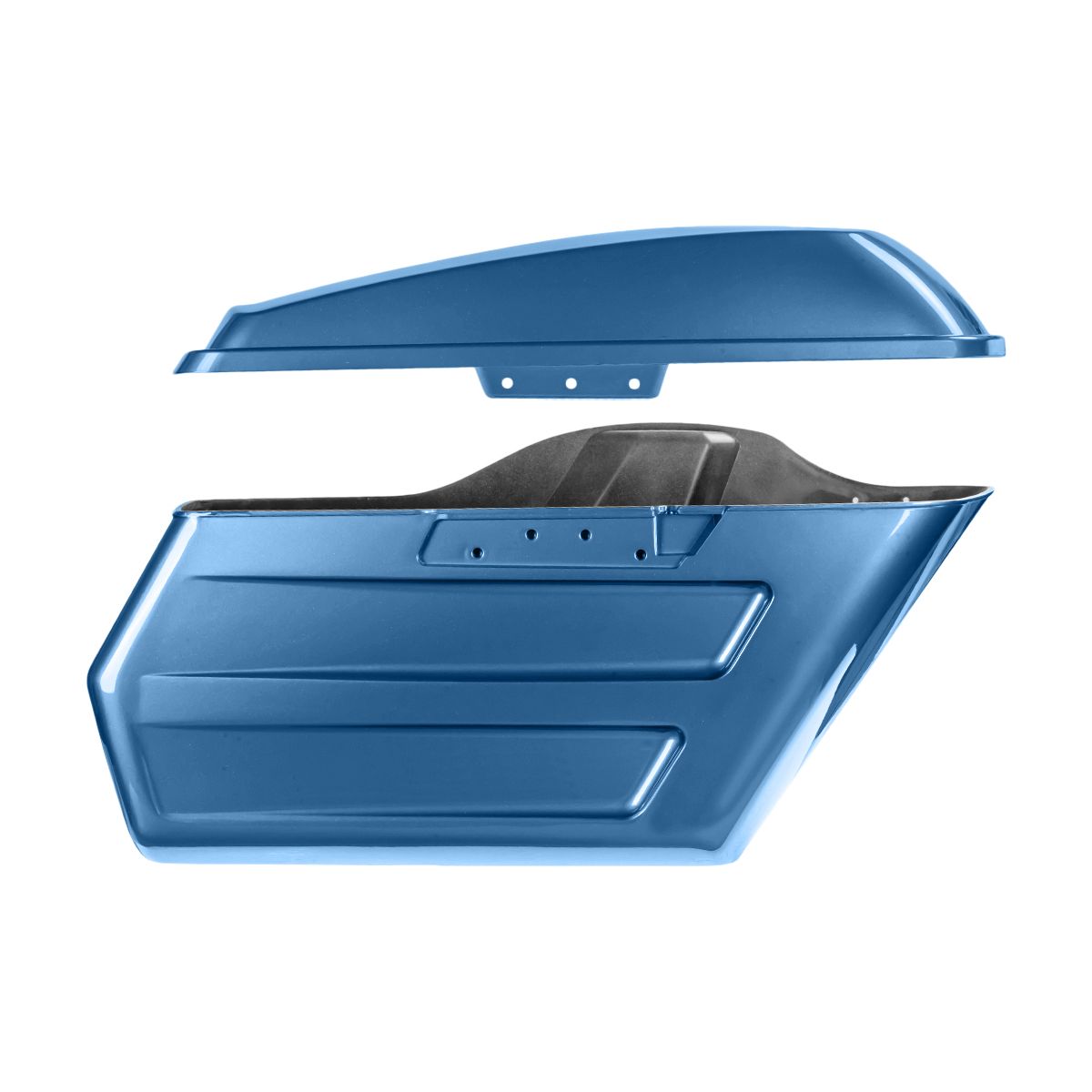Hogworkz Color Matched Chopped Hardline Saddlebags for Harley® Touring '14-'23