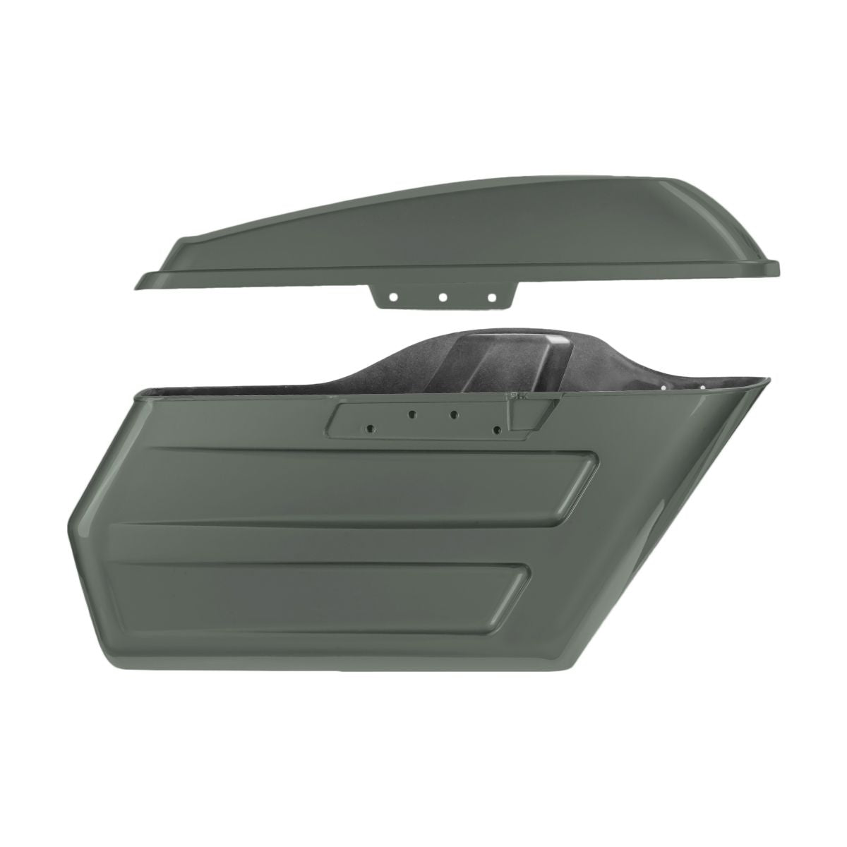 Hogworkz Color Matched Chopped Hardline Saddlebags for Harley® Touring '14-'23