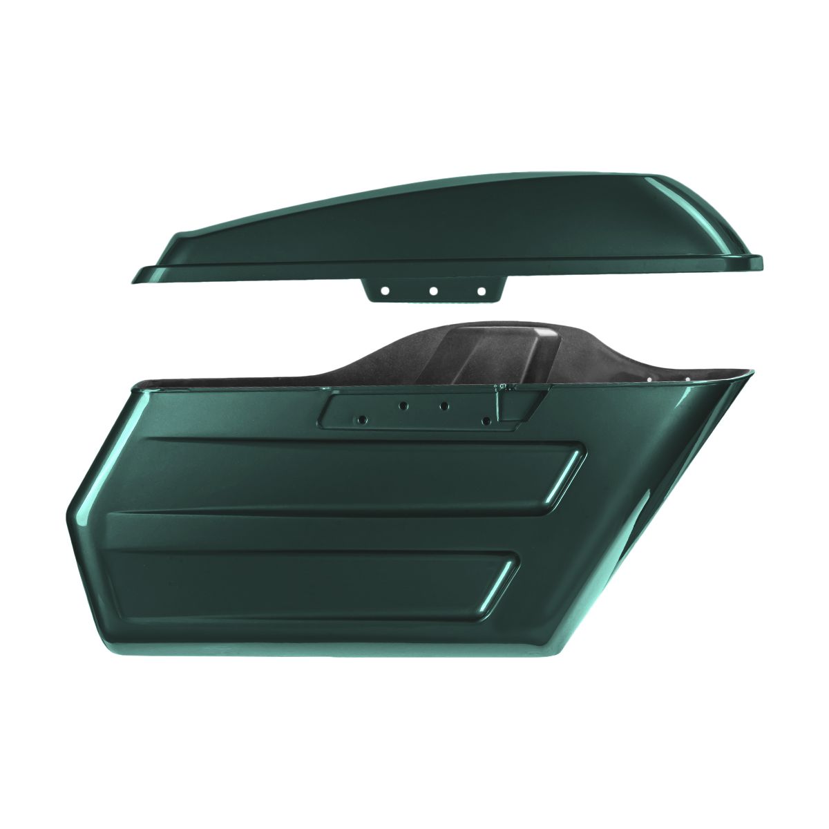 Hogworkz Color Matched Chopped Hardline Saddlebags for Harley® Touring '14-'23
