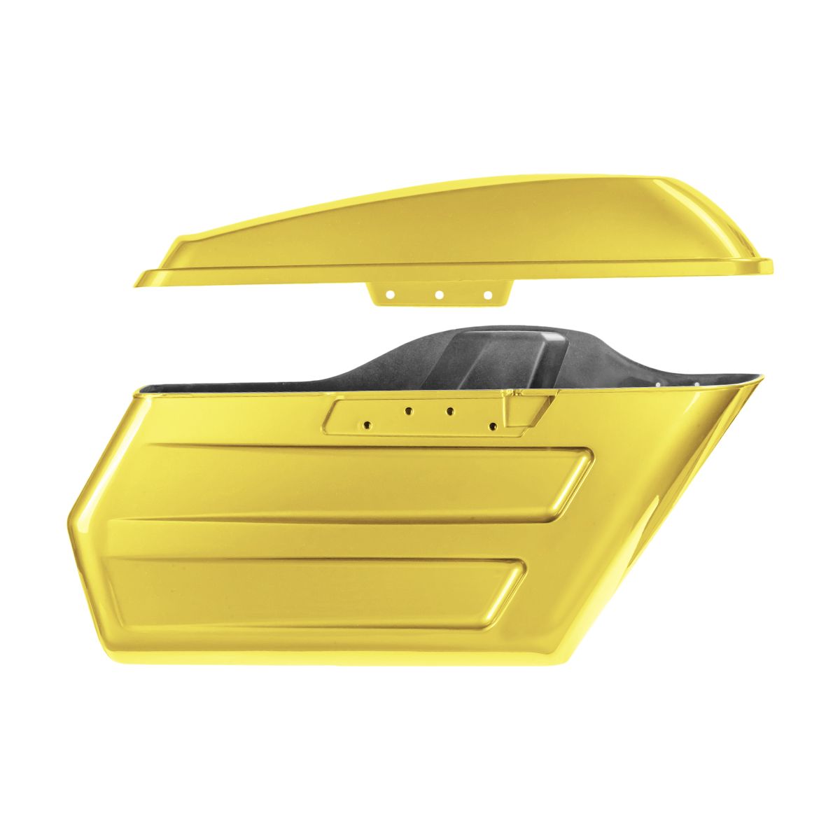 Hogworkz Color Matched Chopped Hardline Saddlebags for Harley® Touring '14-'23