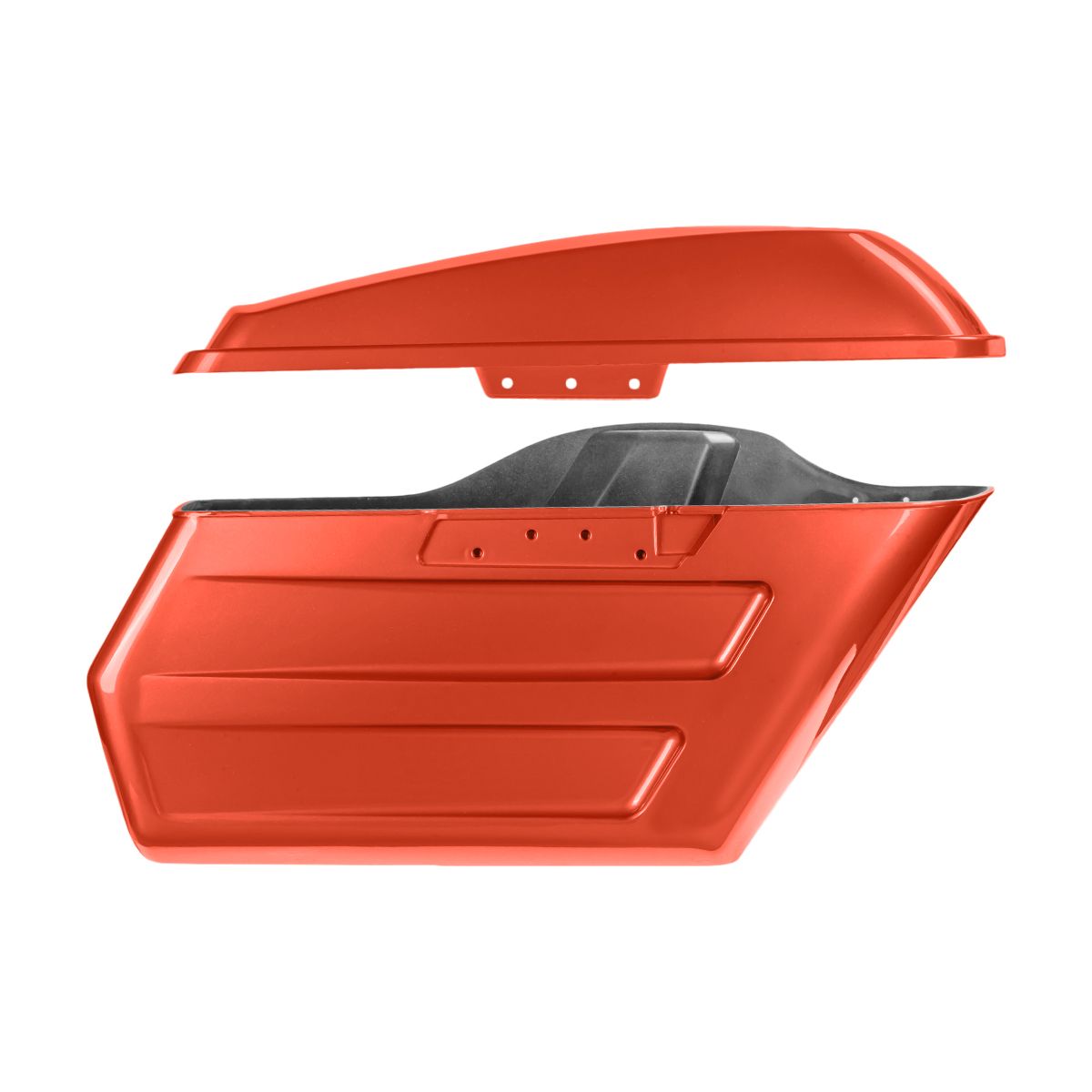Hogworkz Color Matched Chopped Hardline Saddlebags for Harley® Touring '14-'23