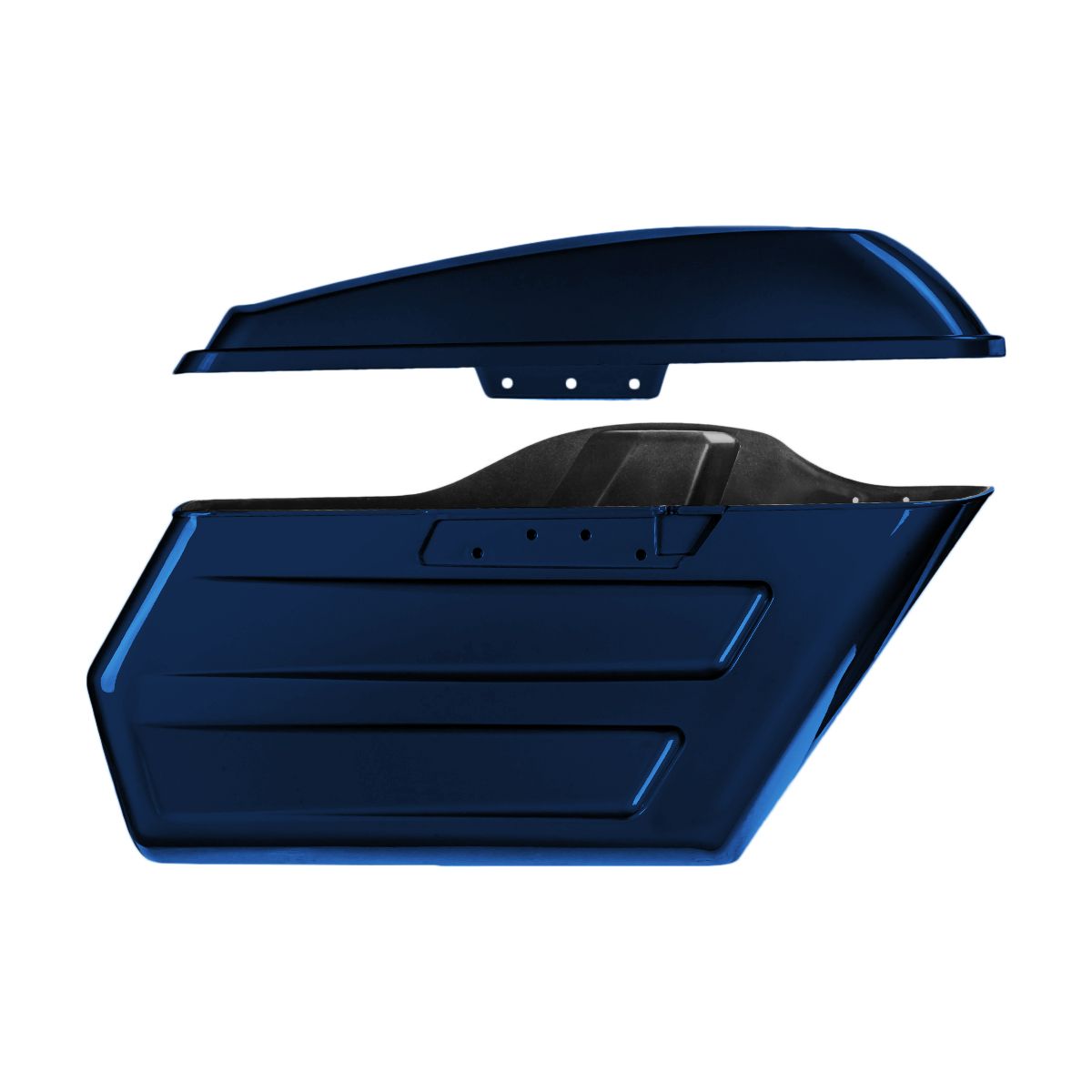 Hogworkz Color Matched Chopped Hardline Saddlebags for Harley® Touring '14-'23