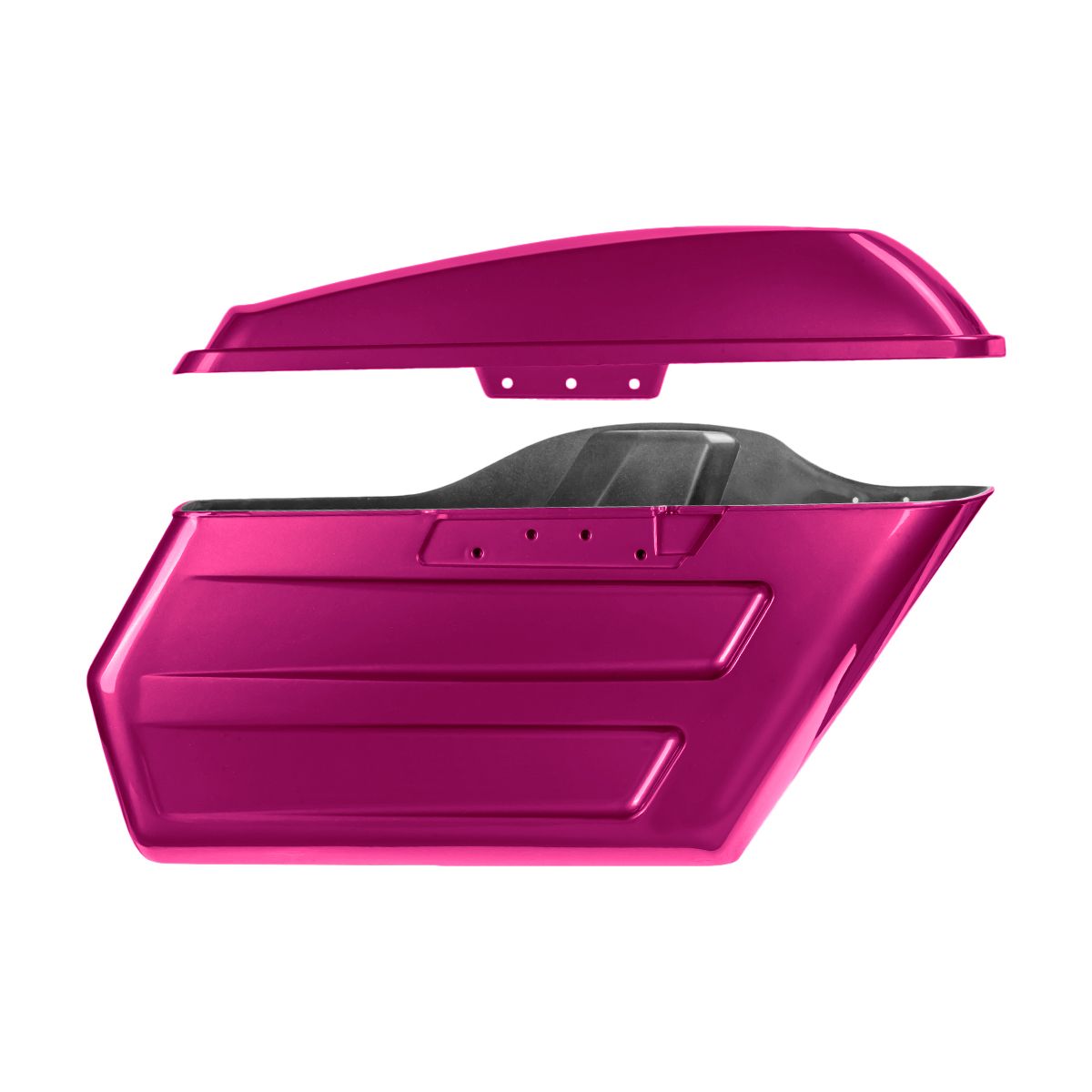 Hogworkz Color Matched Chopped Hardline Saddlebags for Harley® Touring '14-'23