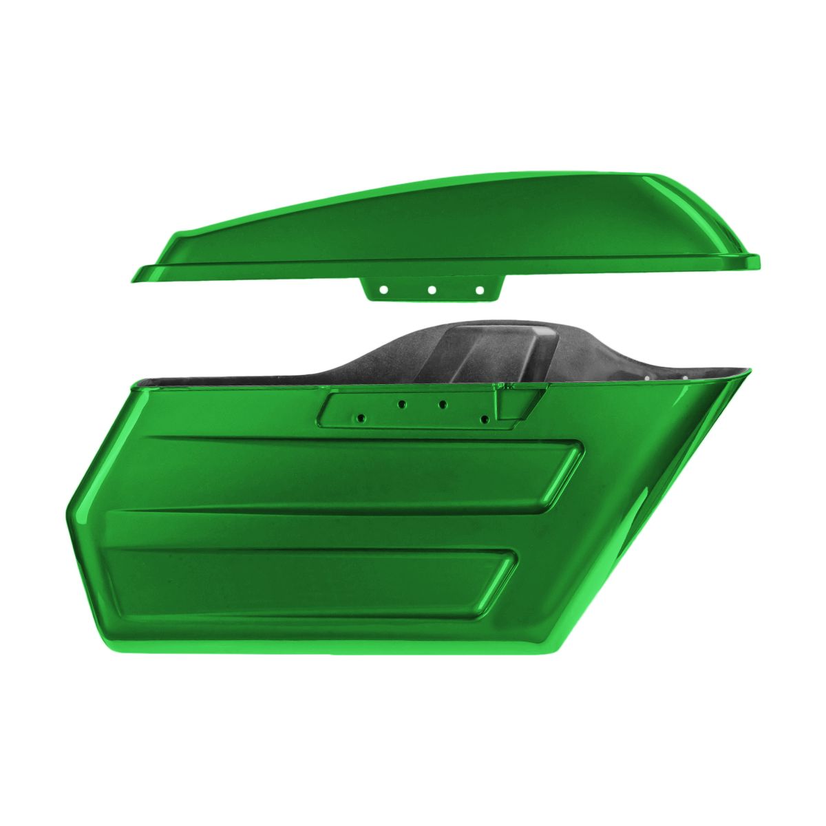 Hogworkz Color Matched Chopped Hardline Saddlebags for Harley® Touring '14-'23