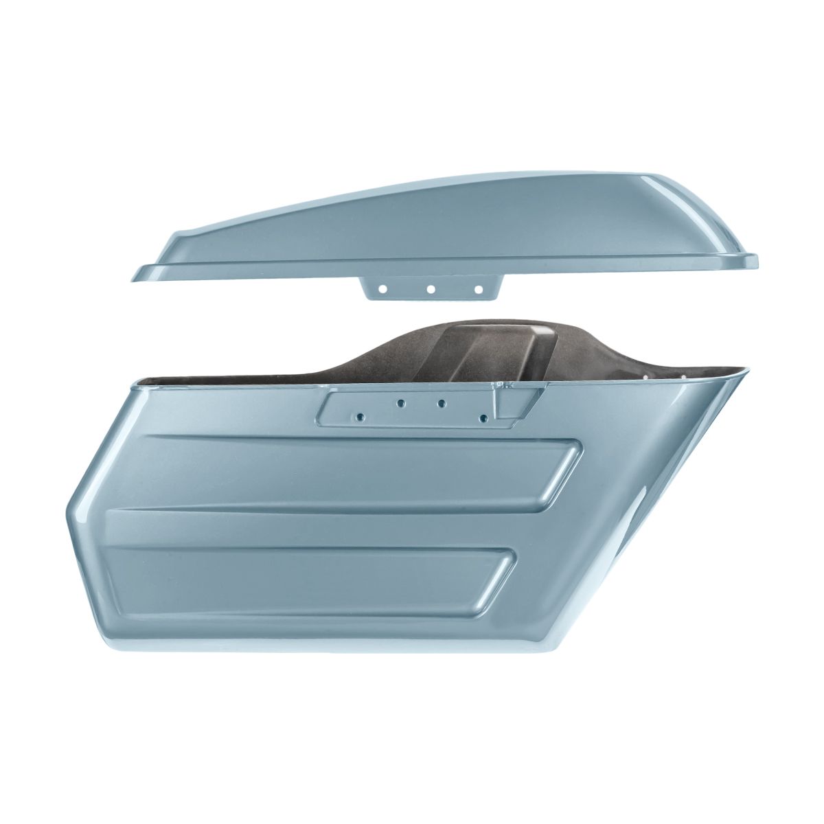 Hogworkz Color Matched Chopped Hardline Saddlebags for Harley® Touring '14-'23