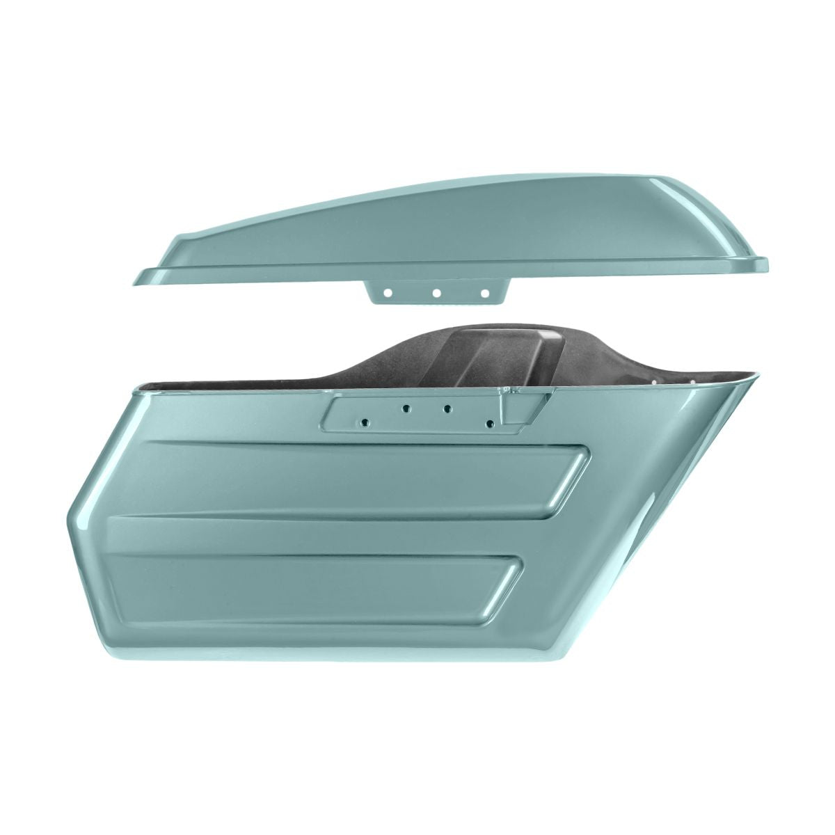 Hogworkz Color Matched Chopped Hardline Saddlebags for Harley® Touring '14-'23