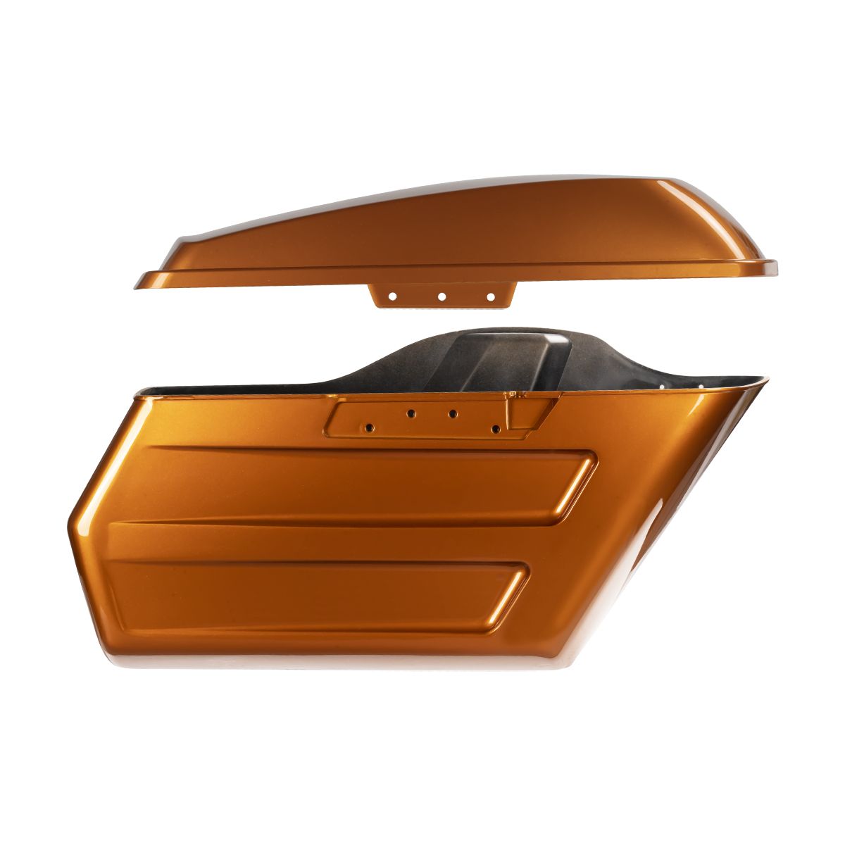 Hogworkz Color Matched Chopped Hardline Saddlebags for Harley® Touring '14-'23