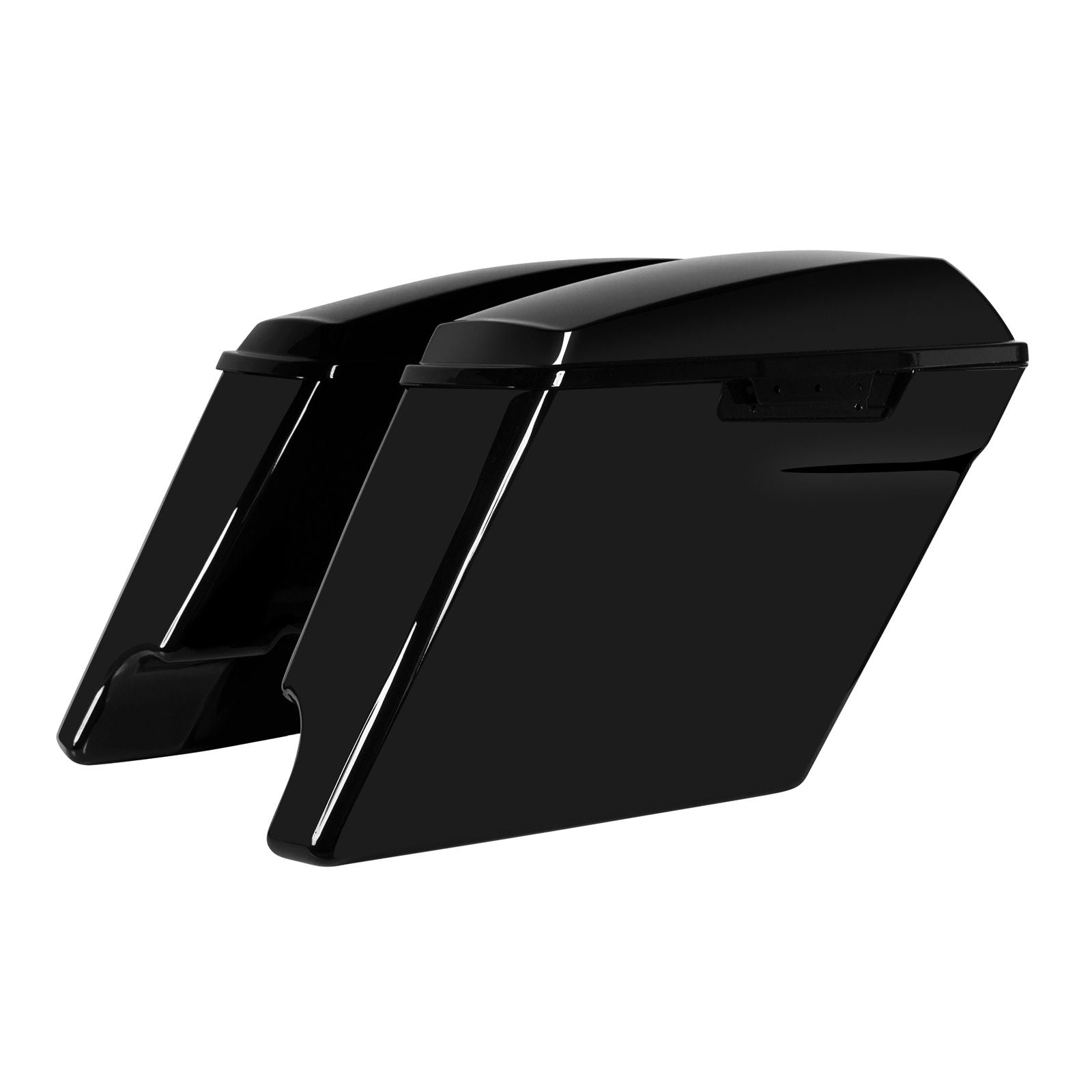 Hogworkz Color Matched 4" Dual Cut Stretched Saddlebags for Harley® Touring '14-'23