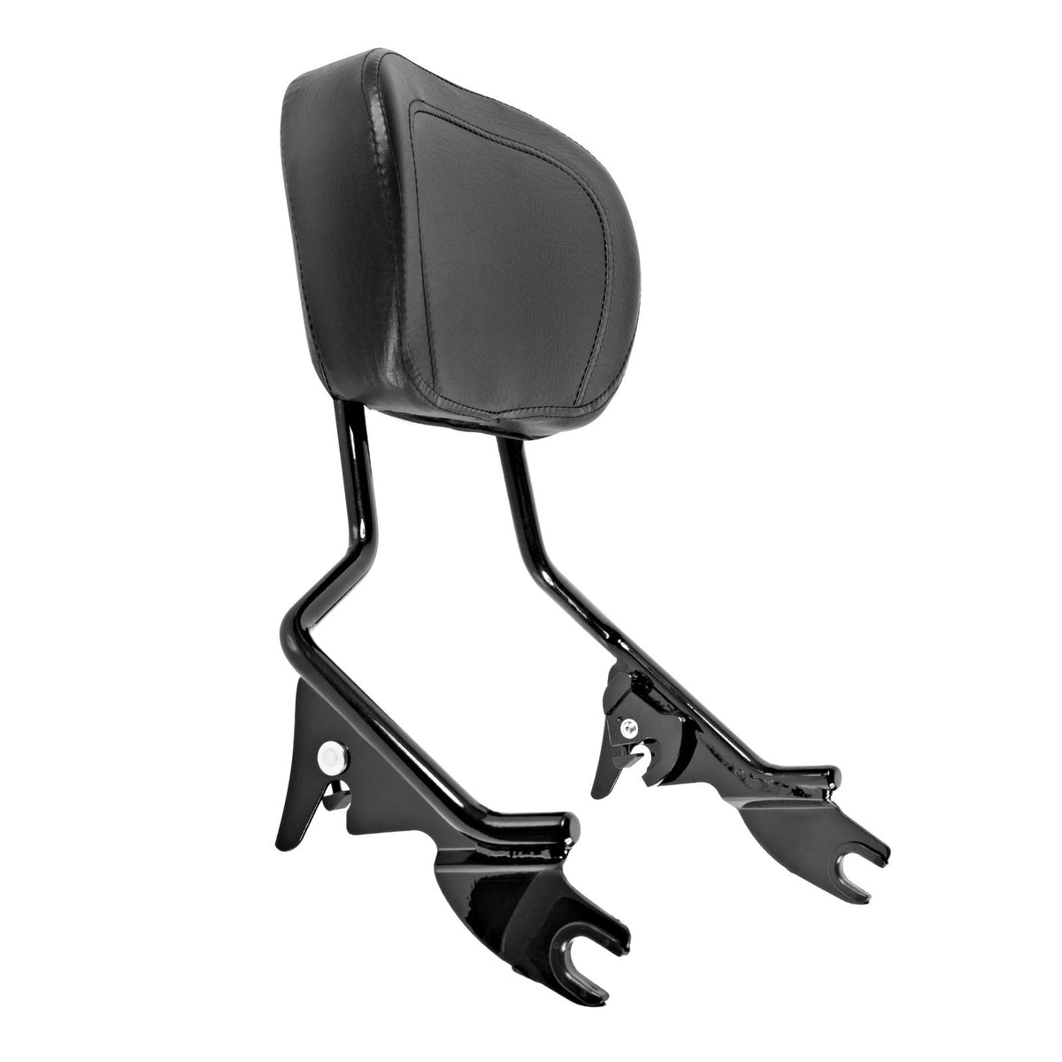 Black Black Detachable Tall Boy Sissy Bar Backrest for Harley® Touring '09-'26